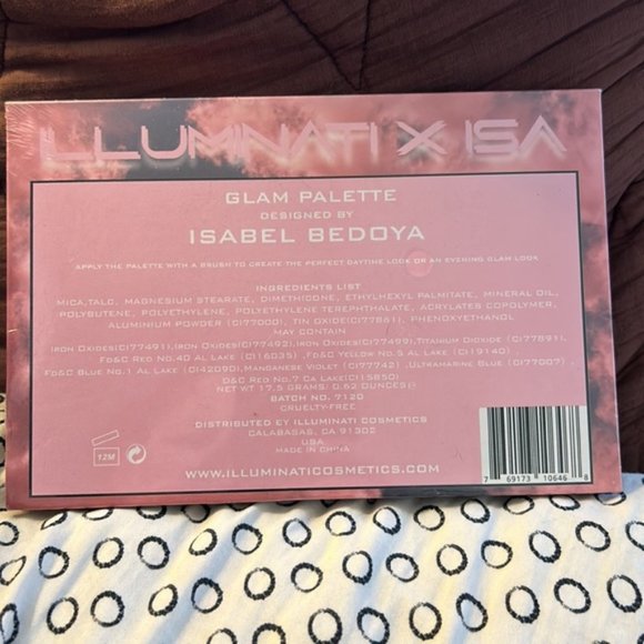 ILLUMINATI X ISA Eyeshadow Palette- NEW- SEALED - Picture 4 of 4